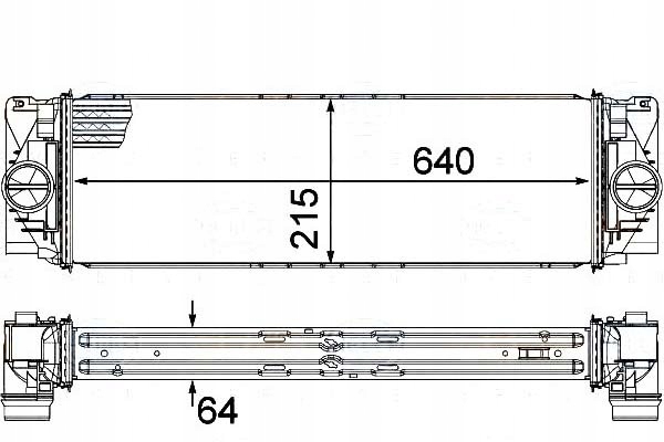 BEHR HELLA INTERCOOLER DB SPRINTER 06- Producent części Behr Hella Service