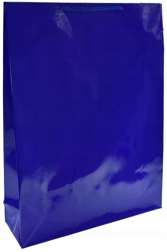 

torba papierowa Granatowa 30x9x40 10szt