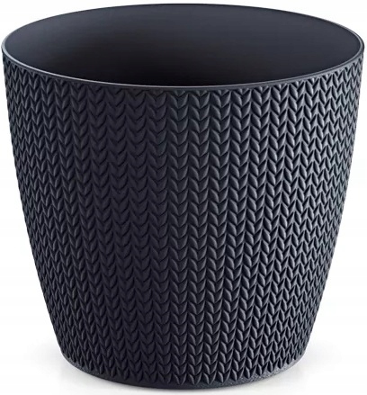 Doniczka Osłonka WHEATY 26 cm kolor MUSZTARDOWA Maks. szerokość 26 cm