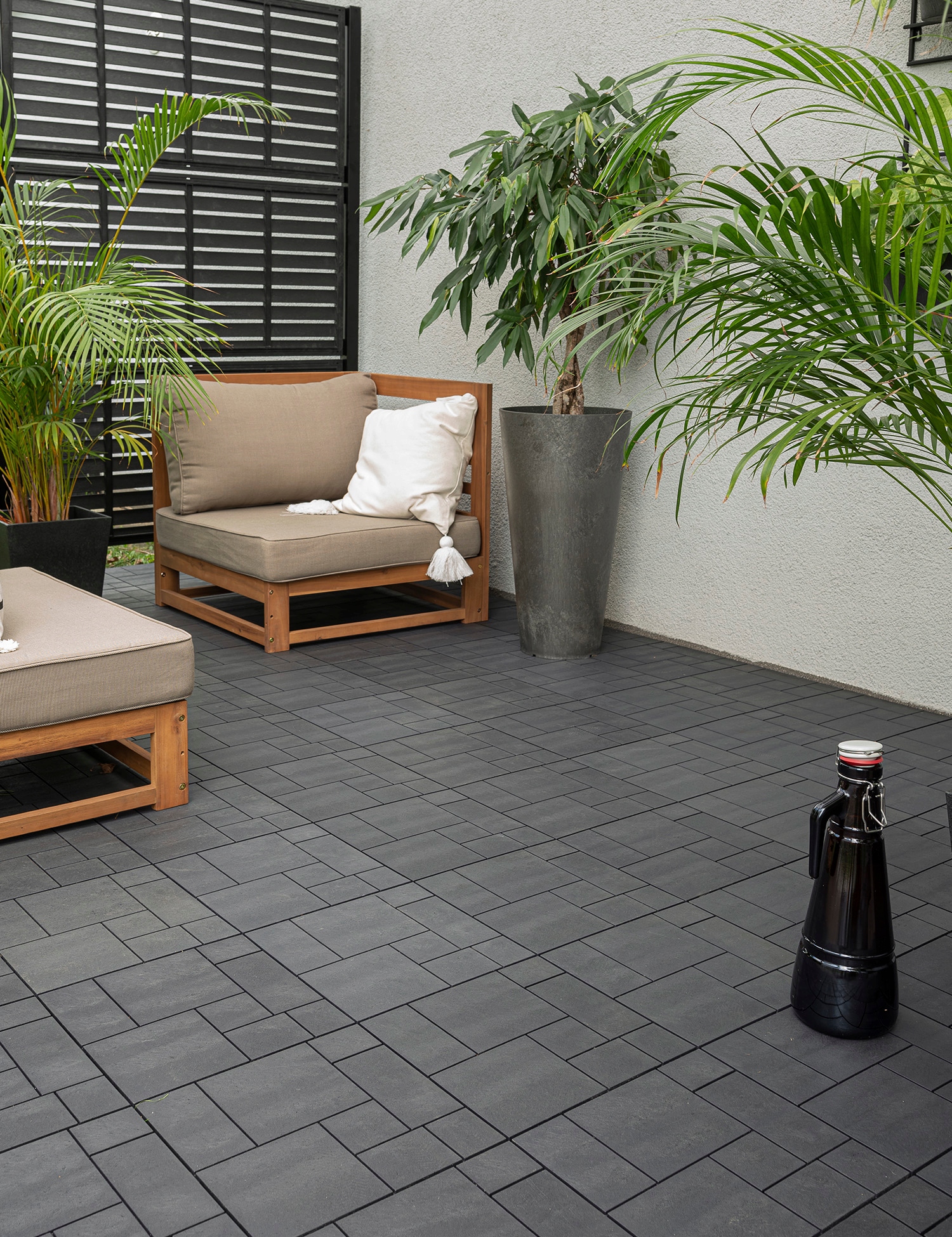 Podest tarasowy płytka tarasowa balkon taras 30x30 szary bruk kostka beton Długość 0.3 m