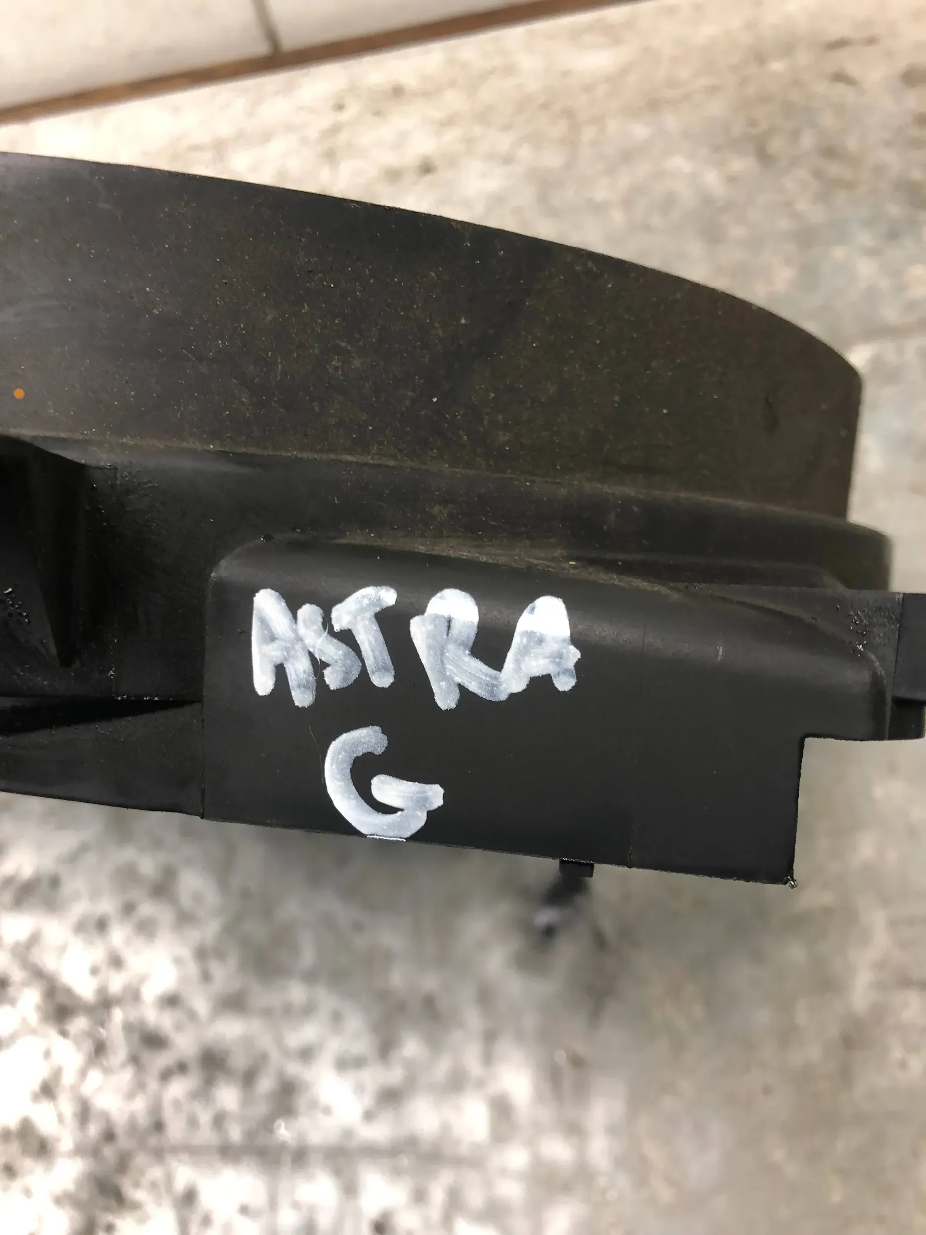 radiator fan OPEL ASTRA G