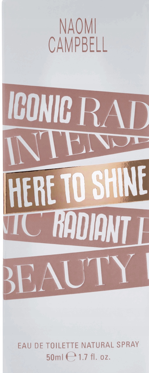 Naomi Campbell Here To Shine Toaletní voda 50 ml