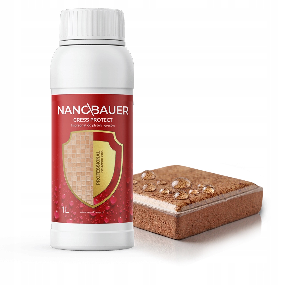 Impregnát na ochranu gresových a keramických dlaždic Nanobauer 1L
