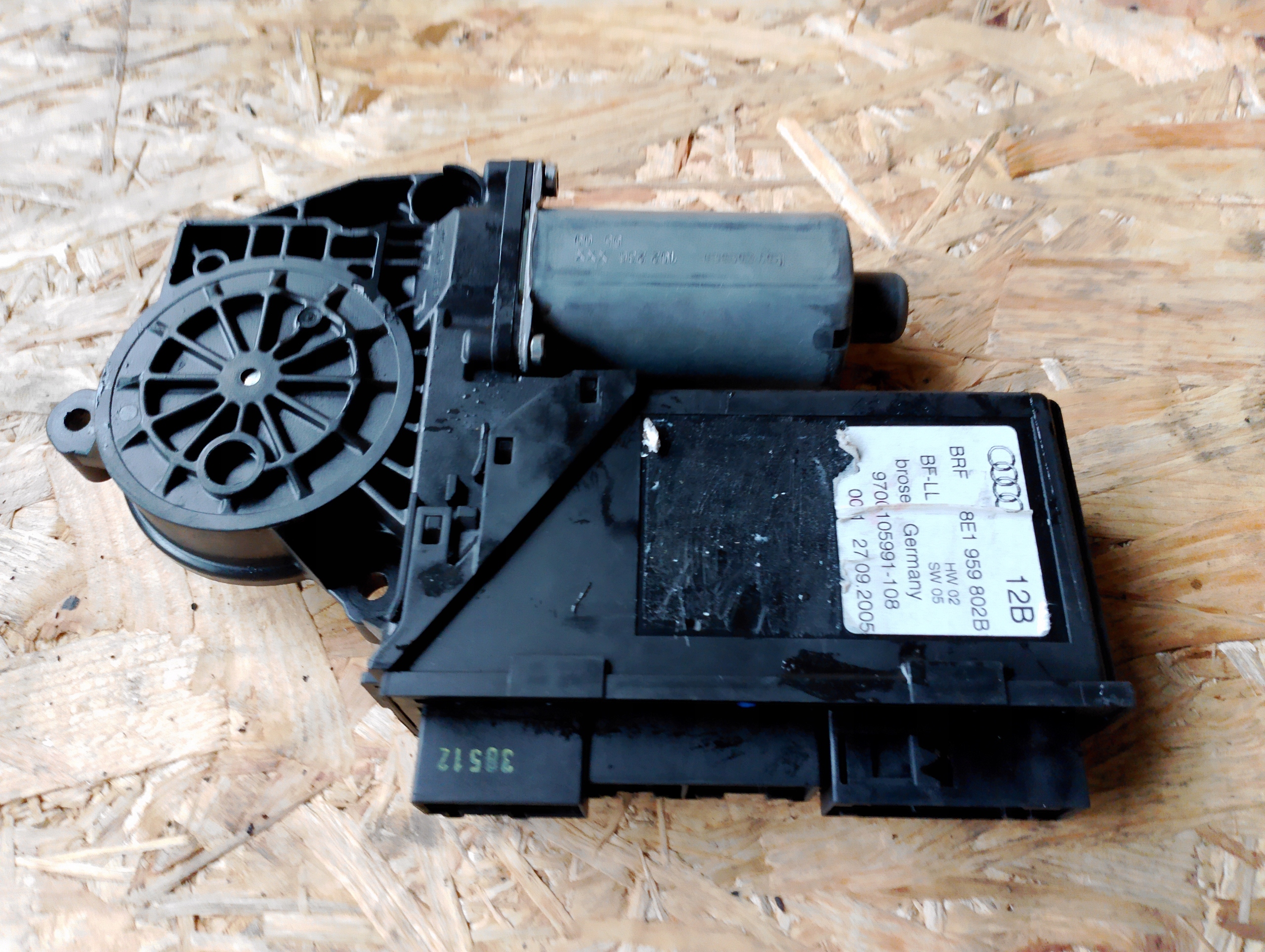 Audi a4 b7 mini motor of the window right front 8E1959802B
