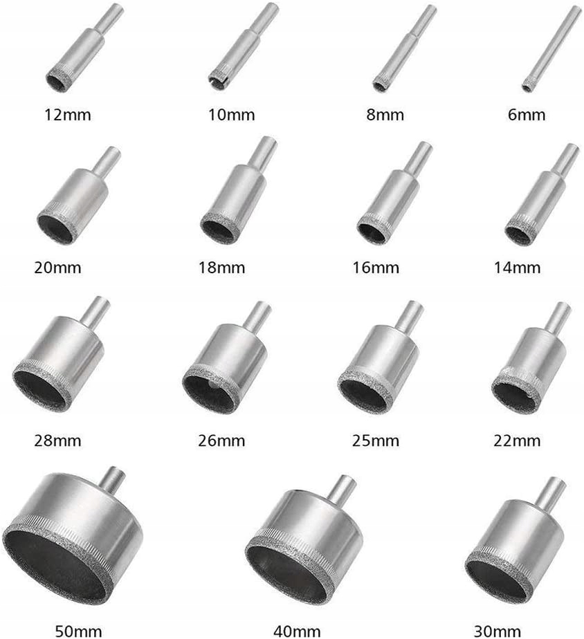 OTWORNICA DIAMENTOWA GRES PŁYTKI SZKŁO ZESTAW DO PRAC REMONTOWYCH 8-50 EAN (GTIN) 5907713391188