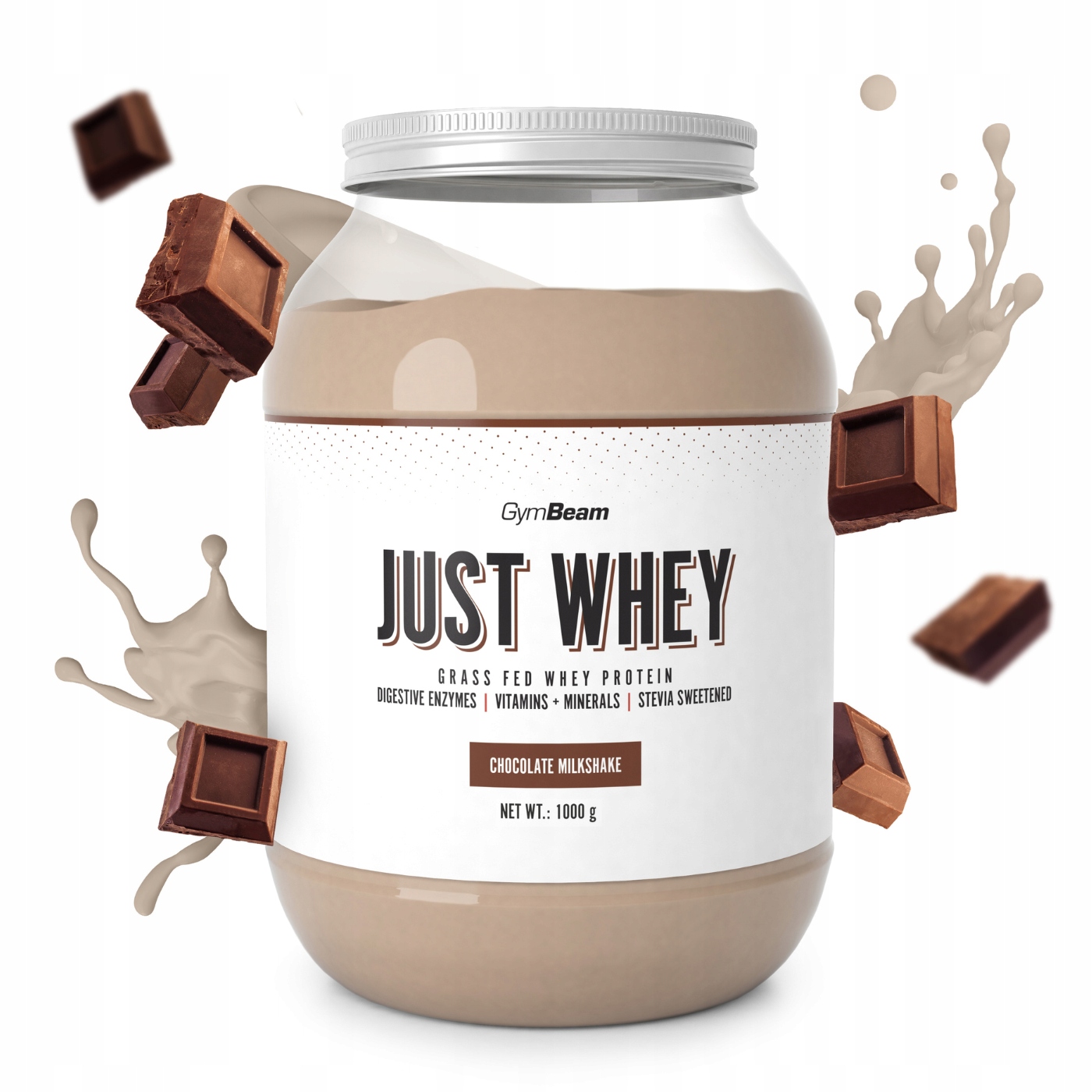 Сывороточный протеин JUST WHEY WPC WPI WPH gymbeam 1000G шоколад