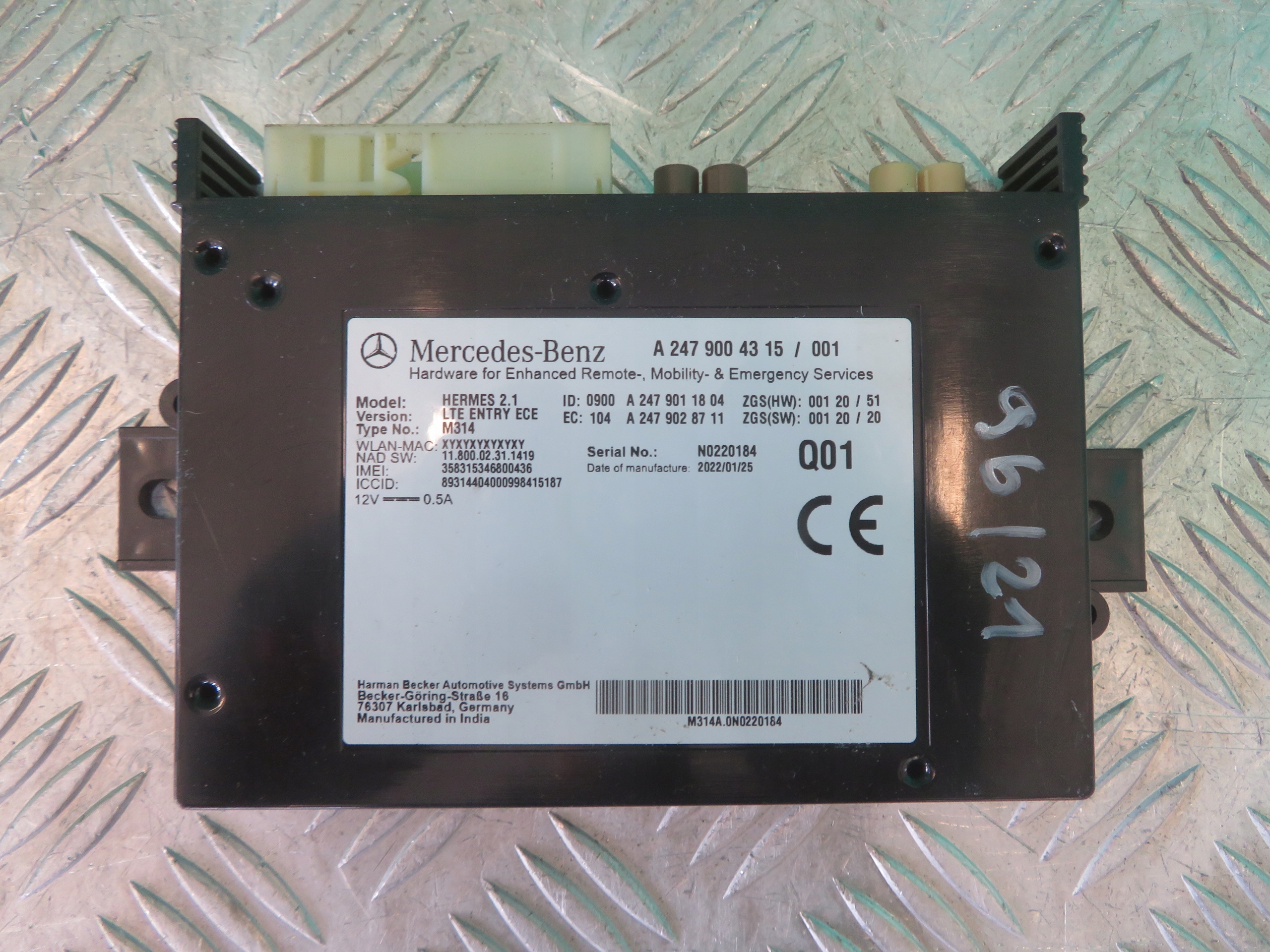 module control unit KOMUNIKACJI MERCEDES SPRINTER W906 22R A2479004315