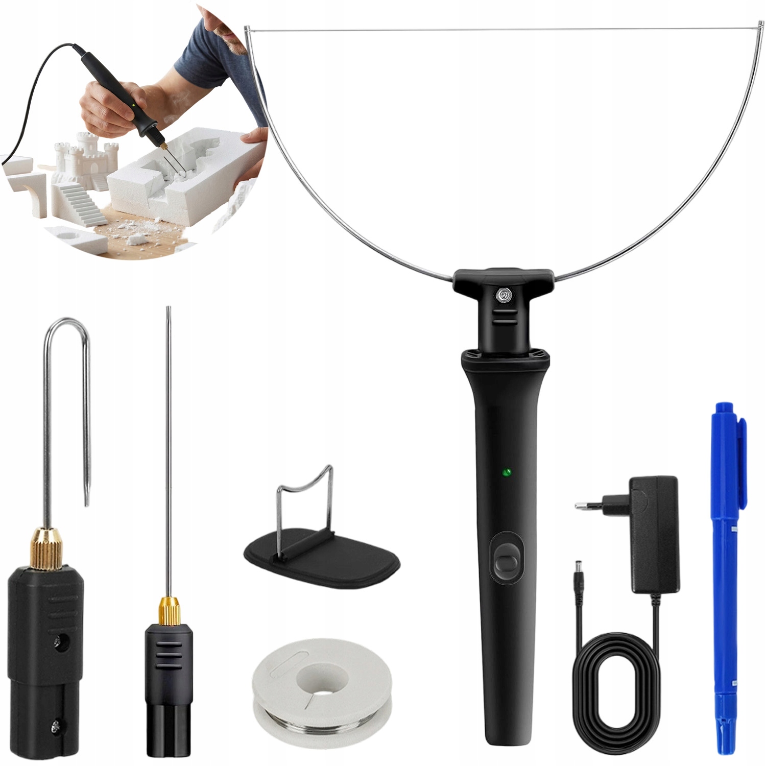 Nůž Pro Řezání Polystyrénu, Řezačka Izolace, Výkonná 3V1