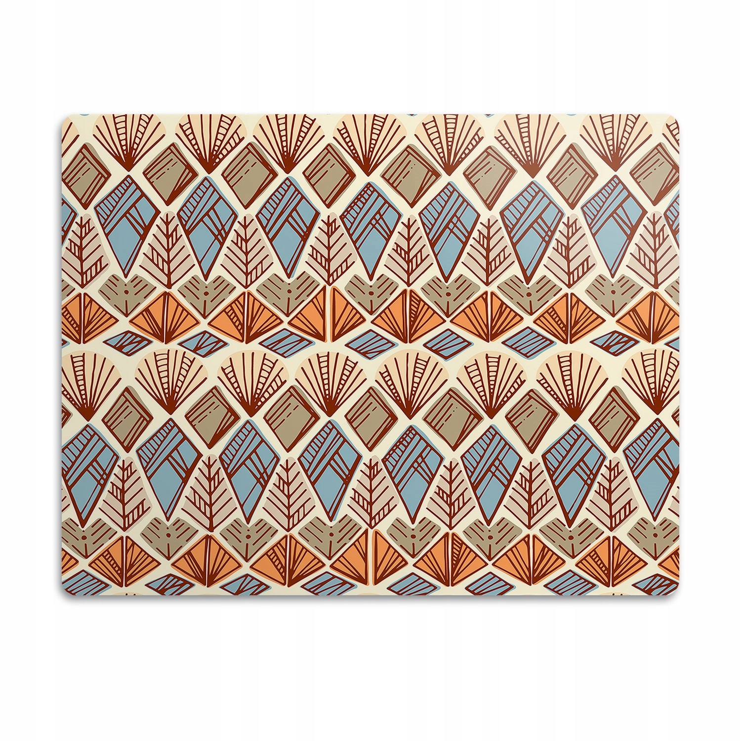 Levně Pro kočky je podložka pod misky Etnická symetrie 90x60