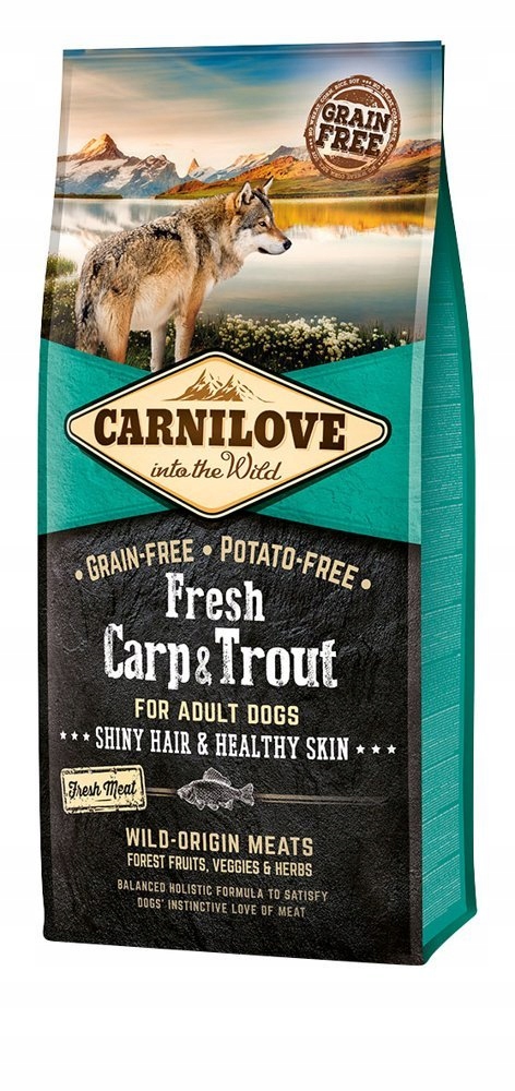 Carnilove Fresh Carp & Trout Adult bez obilovin a brambor 1,5 kg
