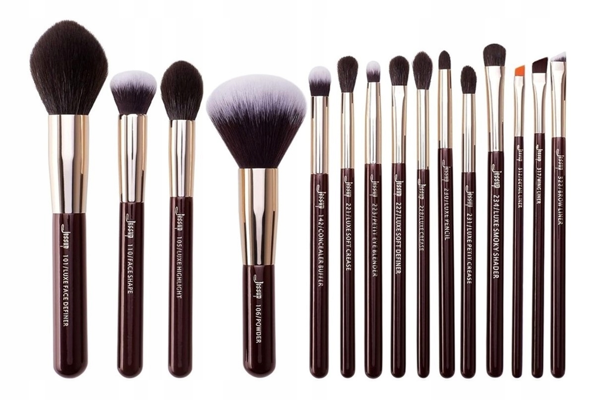 Jessup Zinfandel Makeup Tool Sada štětců na líčení t282 15ks