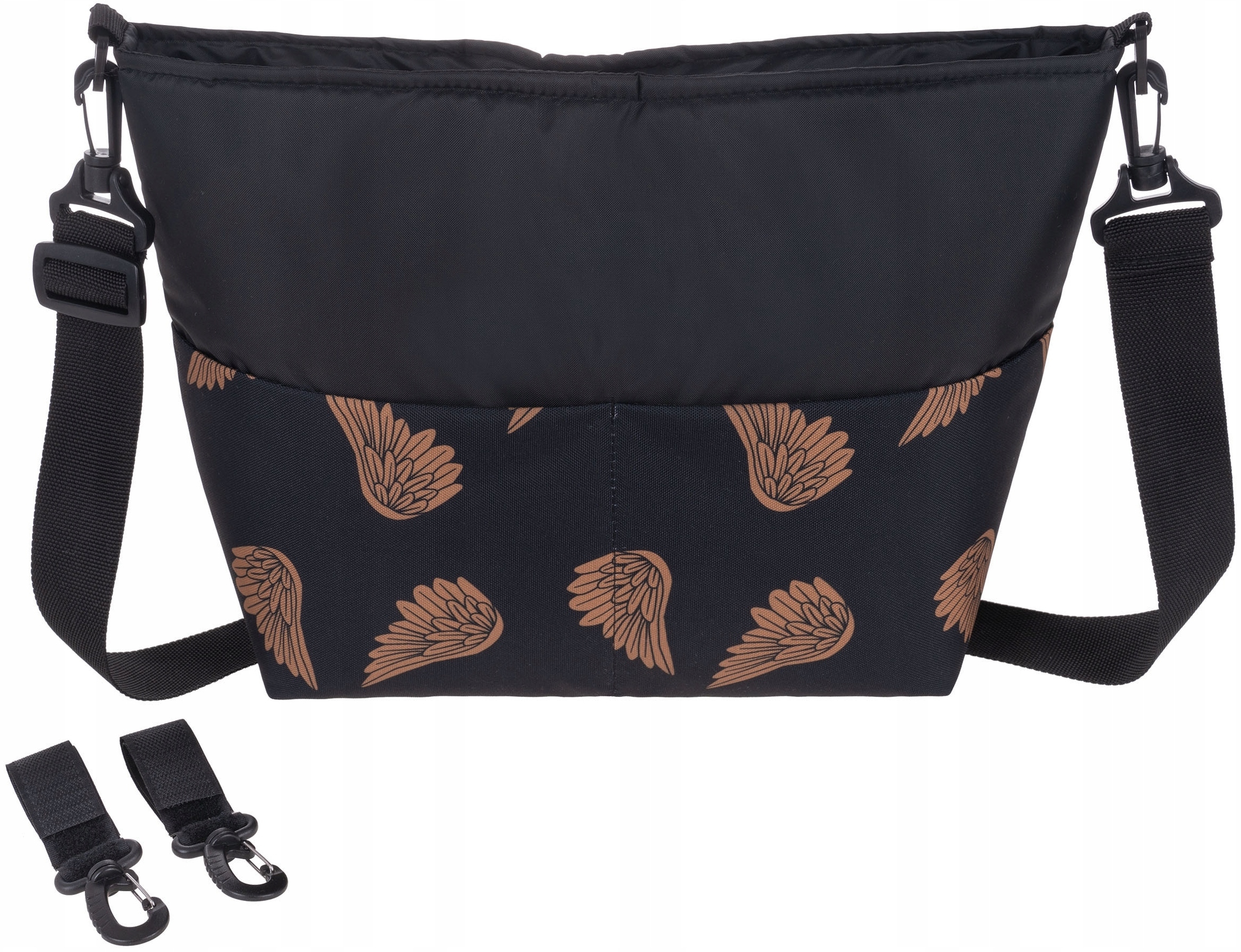 TORBA DO WÓZKA UNIWERSALNY ORGANIZER 2W1+ ZACZEPY