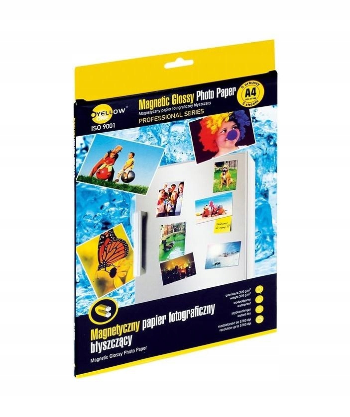 PAPIER FOTOGRAFICZNY BIAŁY MAGNETYCZNY A4/320G