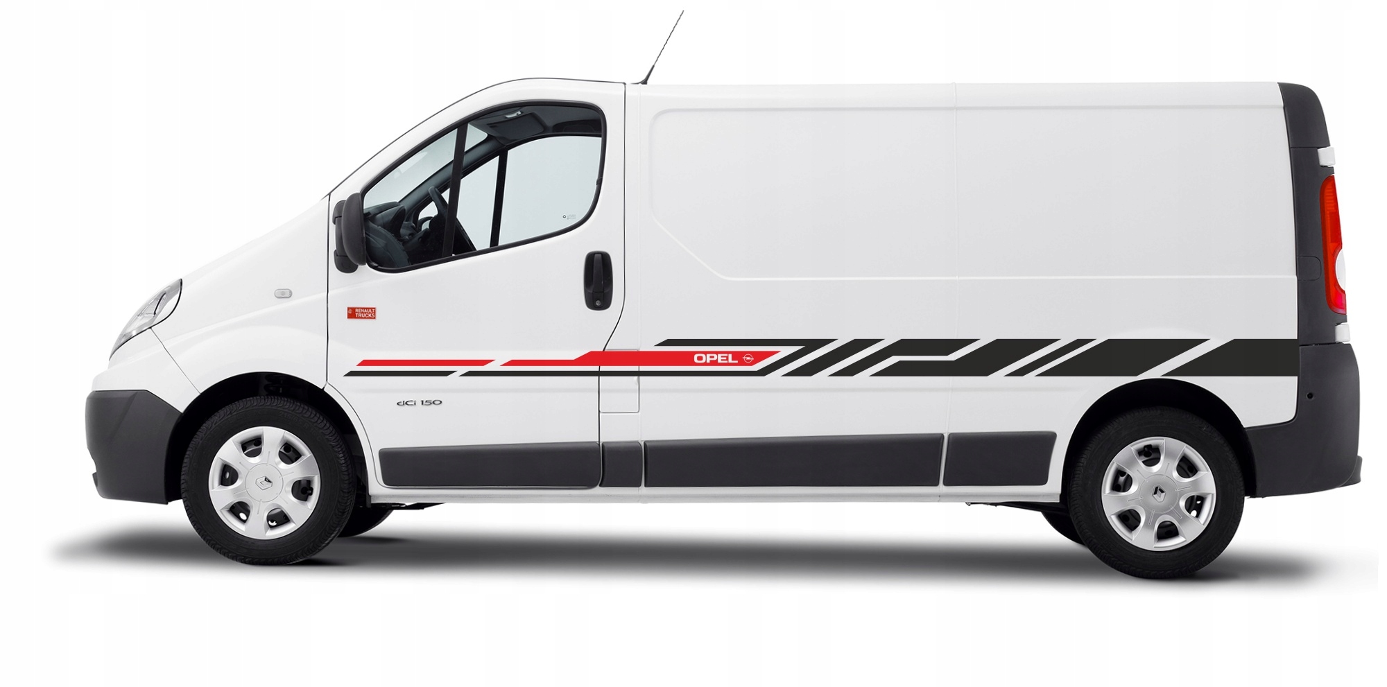 Samolepky Renault Trafic Opel Vivaro Long L2 New Line Sport 2 barvy
