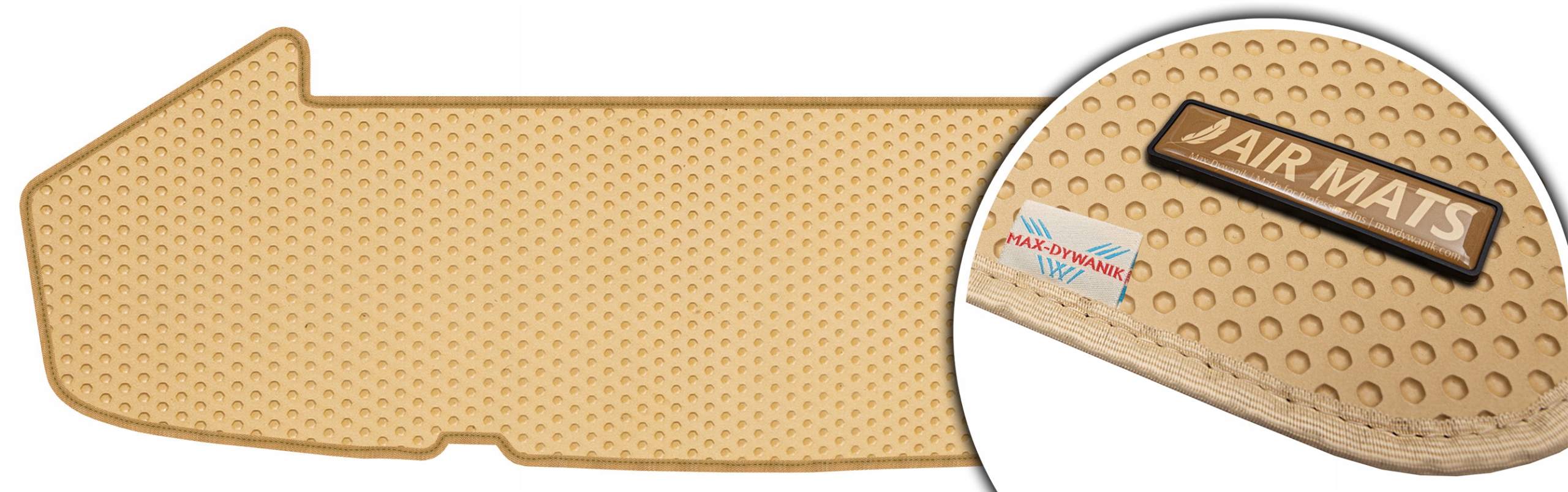 Toyota Prius Plus 7os 2011-2015 Béžová rohož do kufru Eva Air Mats