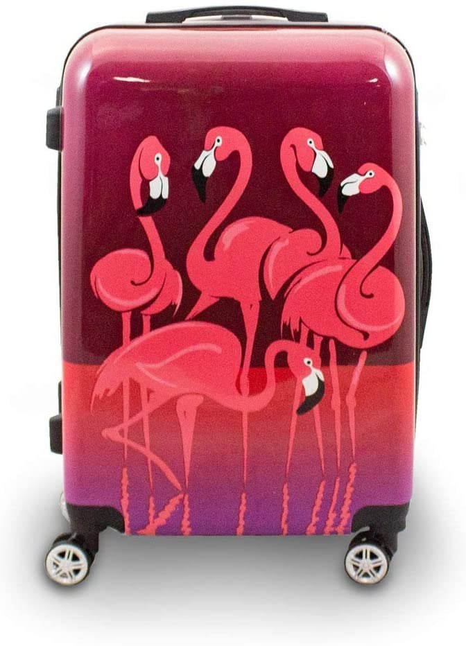 ZESTAW KOMPLET NOWOCZESNYCH WALIZEK 3D PODRÓŻNYCH M L XL WALIZKI FLAMINGO Kod producenta M17437