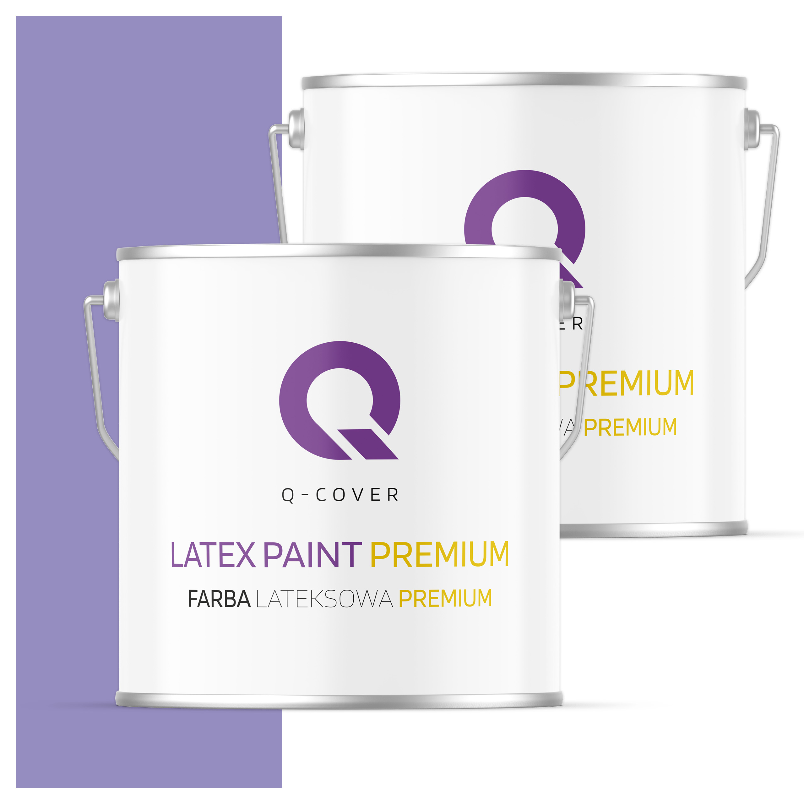 Umývateľná farba na steny stropov 5L Hlboká matná levanduľová H2629