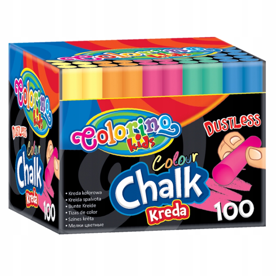

Colorino Kreda Kolorowa Bezpyłowa 100 Szt