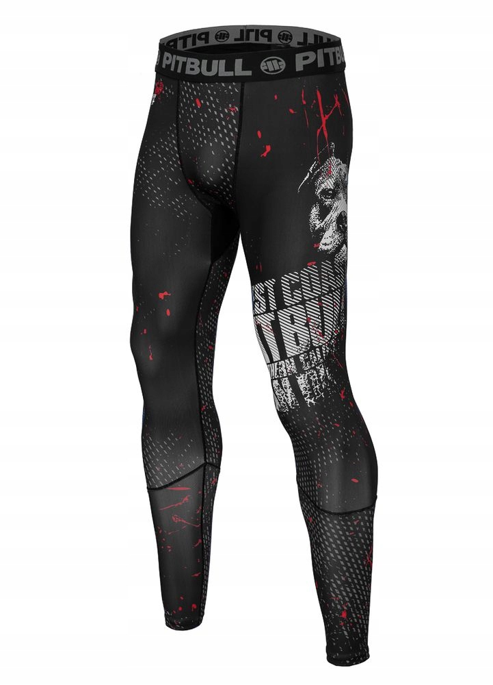 Męskie Legginsy Sportowe Pitbull Blood Dog II Marka Pitbull