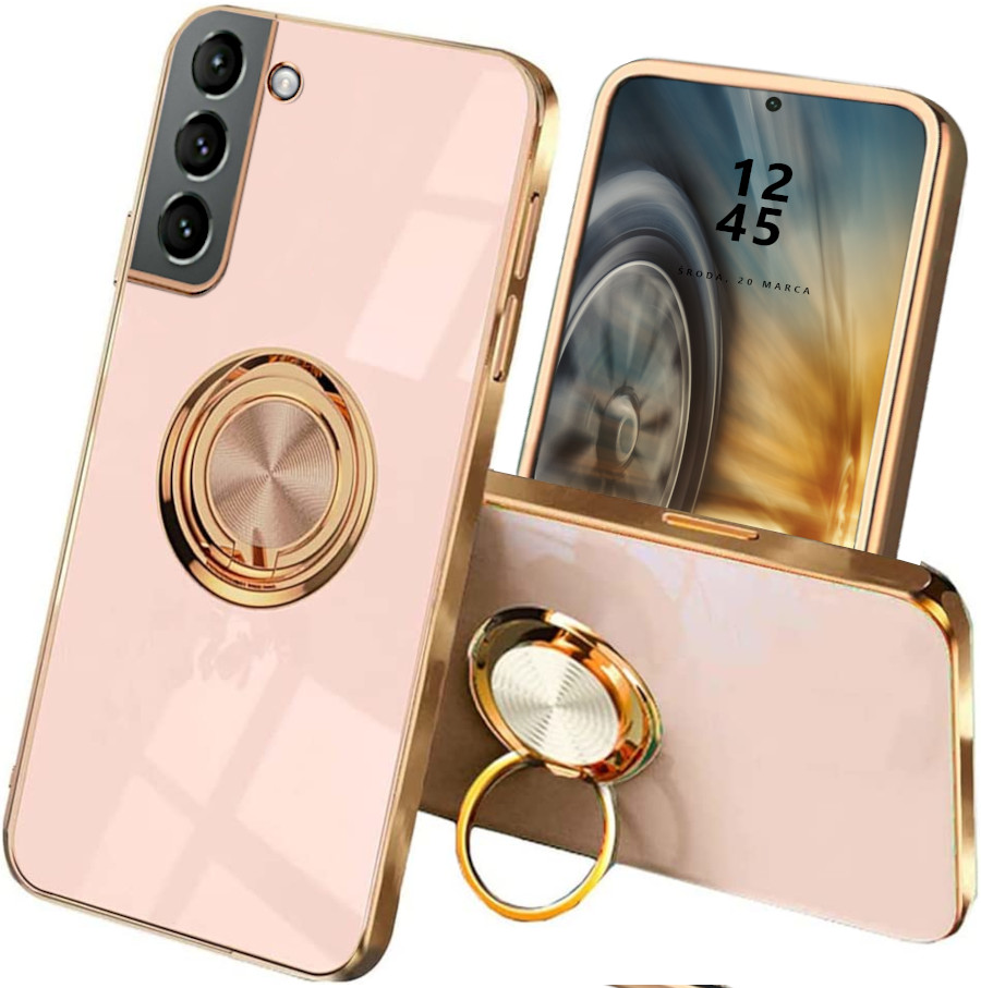 

Etui Ring Silicone Do Samsung S21+ Plus Szkło