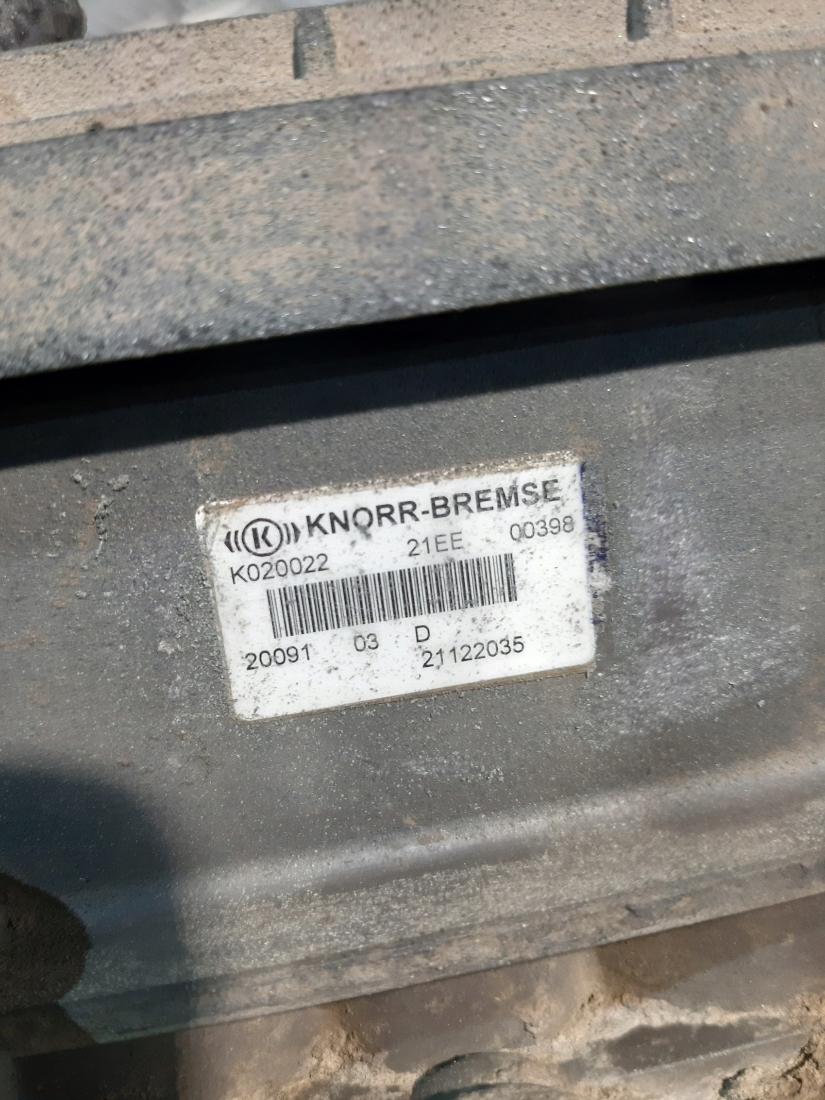 sensor modulator EBS Renault Premium DXI Volvo FH 12 13 K020022 KNORR-BREMSE
