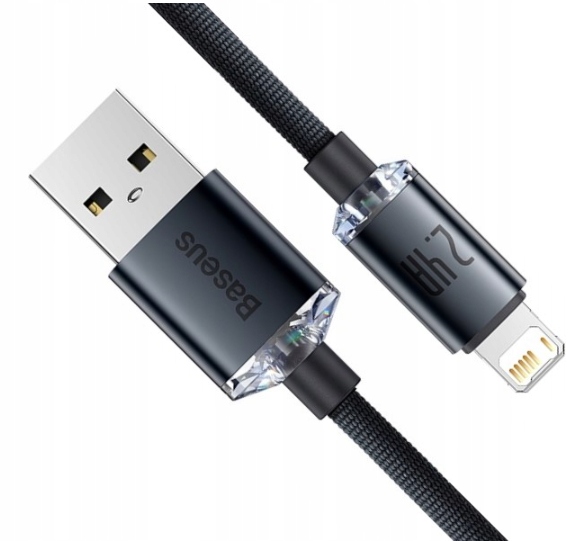 

Baseus Kabel Usb Lightning Do Iphone Ipad 2M 2.4A