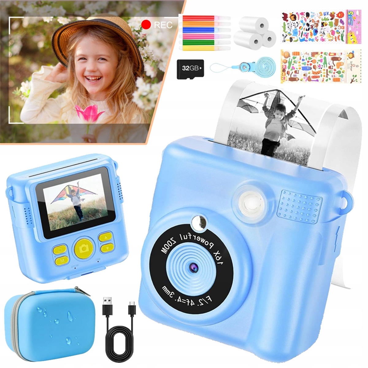 Bezdrátová Termální Mini Tiskárna, Kapesní Fototiskárna