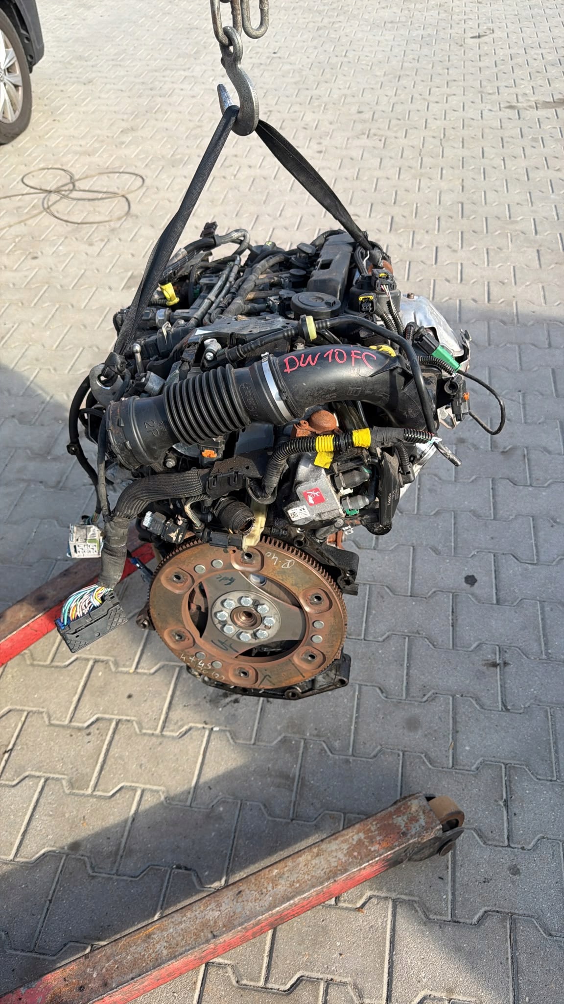 engine complete PEUGEOT CITROEN PSA AH01 DW10FC 65TYS KM