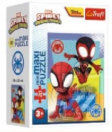 PUZZLE 20 MINI MAXI NIESAMOWITY SPIDEY TREFL