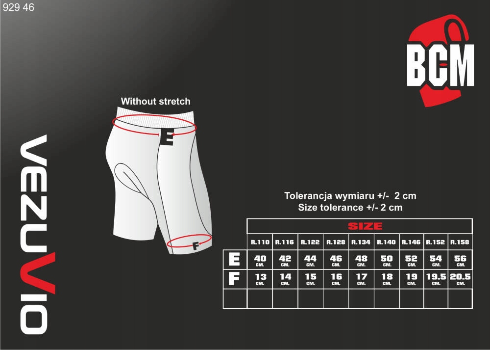 Dziecięce spodenki Vezuvio Picco rozmiar 116 Marka Vezuvio