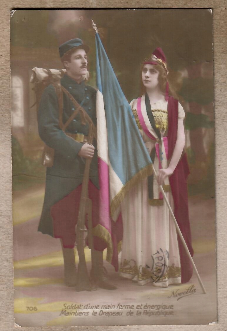 Francja, wojsko, wojna, dziewczyna