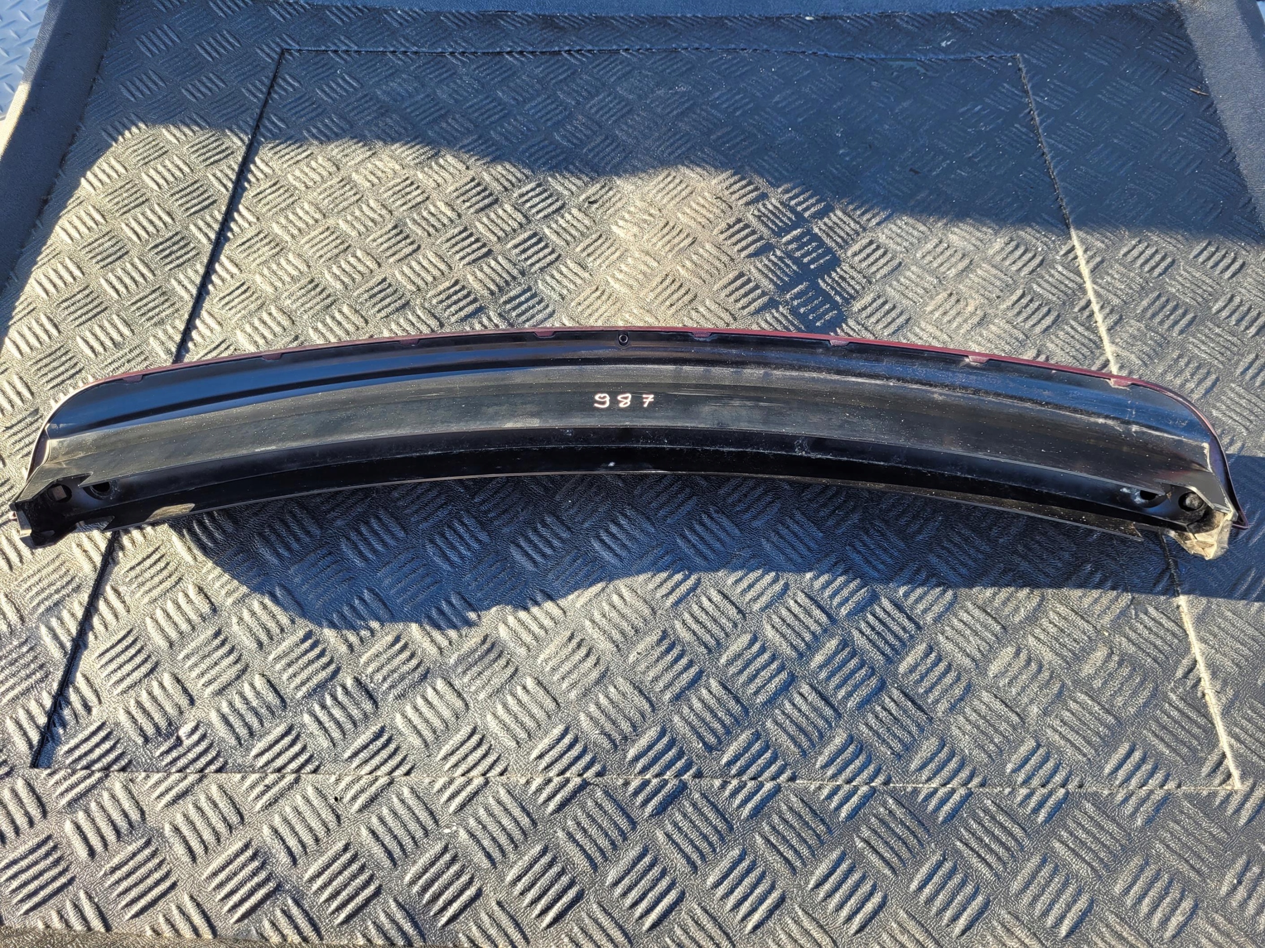 SPOILER spoiler rear part rear PORSCHE BOXSTER S 987
