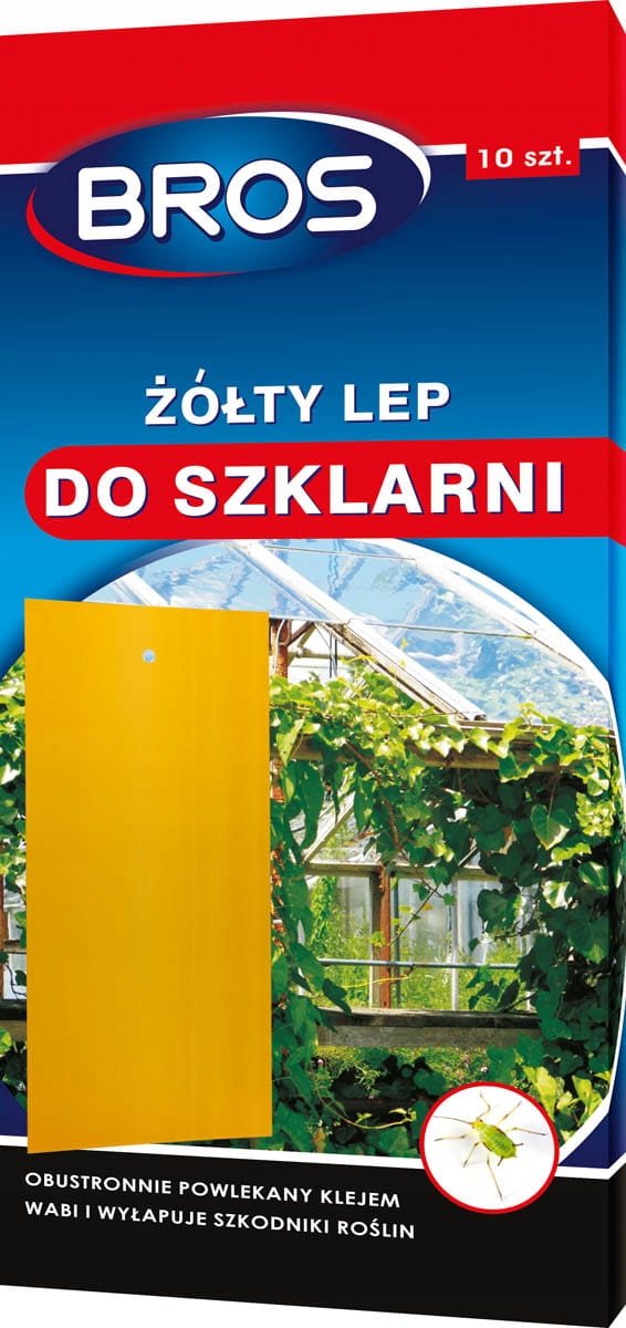 

Tablice Lep Żółte 10szt pułapka szkodniki mączlik