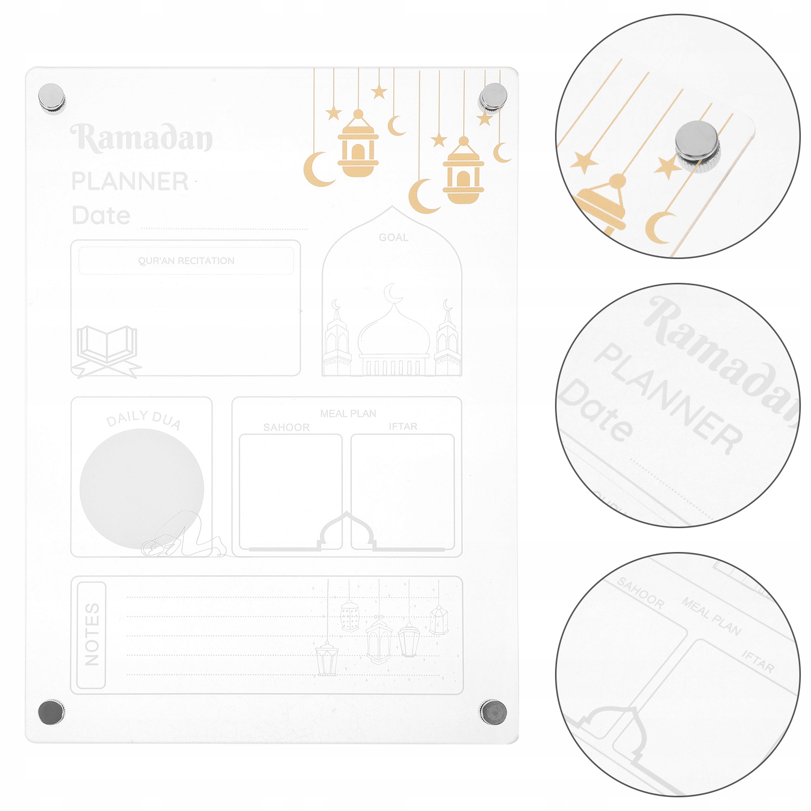 LODÓWKA AKRYLOWA TABLICA WIADOMOŚCI Rodzaj inny