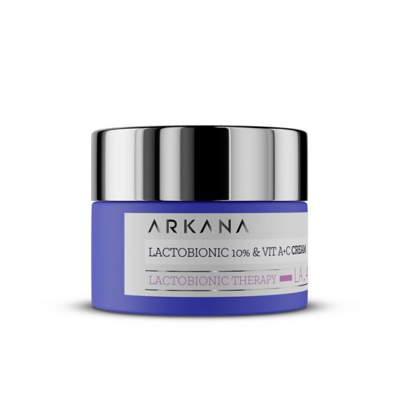 Arkana Lactobionic 10% & Vit A+c Cream 50 ml