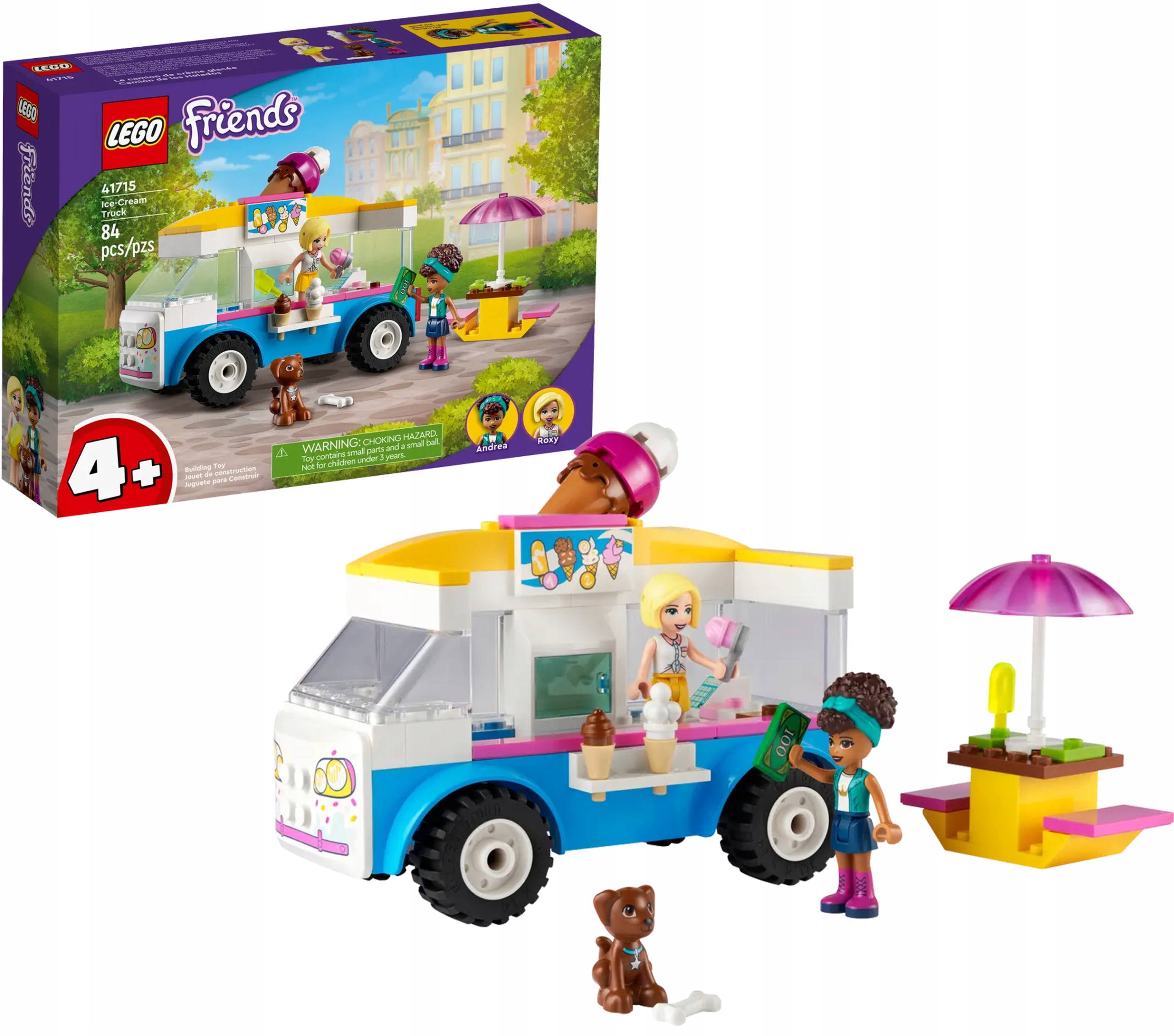 Lego Friends Zmrzlinový vůz 41715