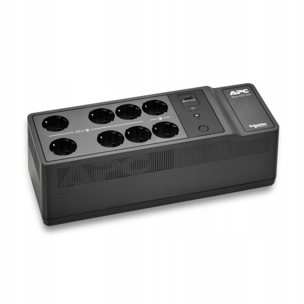 Zasilacz Apc Back-UPS 500VA 8 Schuko Outlets