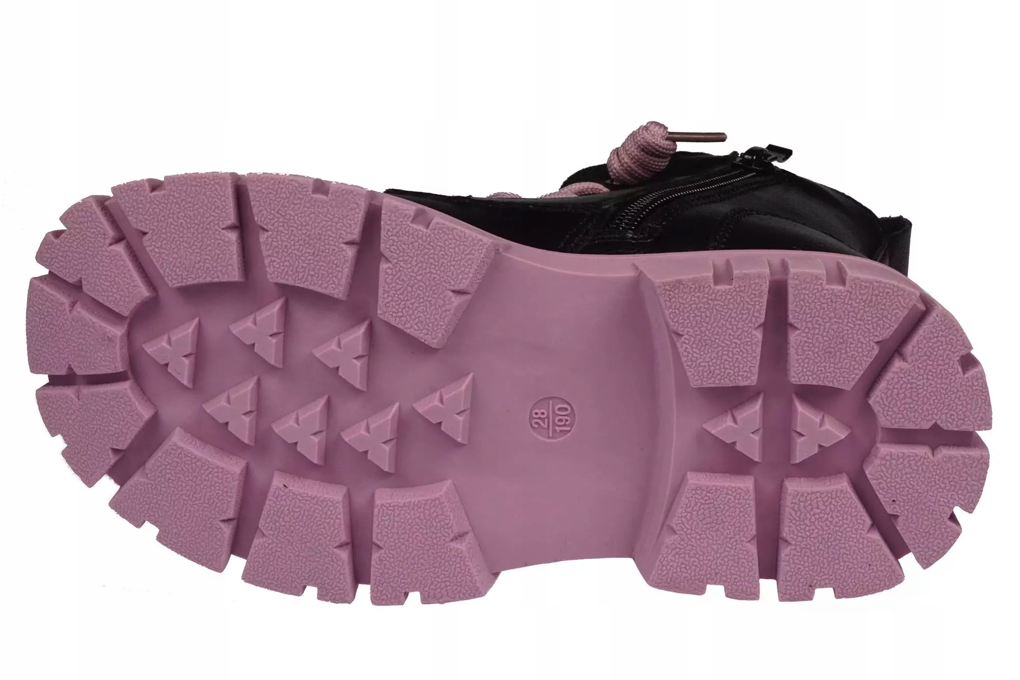 Dziecięce buty zimowe Apawwa BND740BLPU Kolor czarny