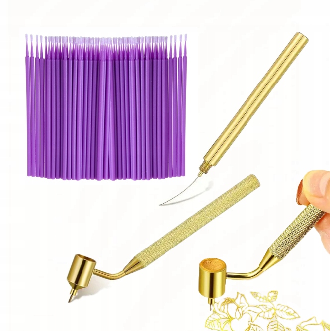 Pióro do zaprawek lakierniczych Fluid Pen 0,5 mm 100 sztuk