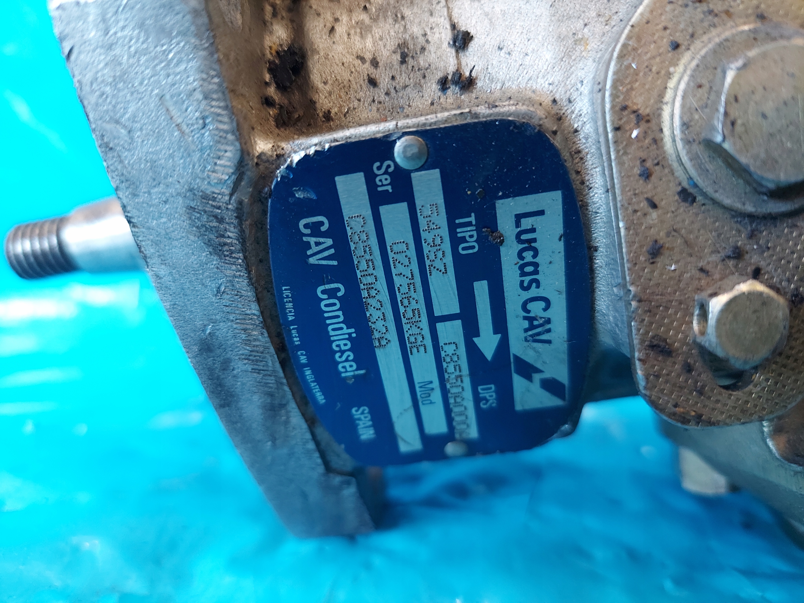 injection pump SEAT MALAGA 1.7 D C8550A232A