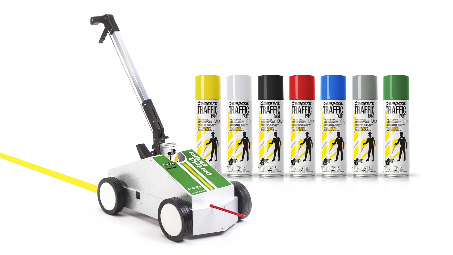 FARBA ZNAKUJĄCA DROGOWA AMPERE DO MALOWANIA LINI wydajna Marka Ampere