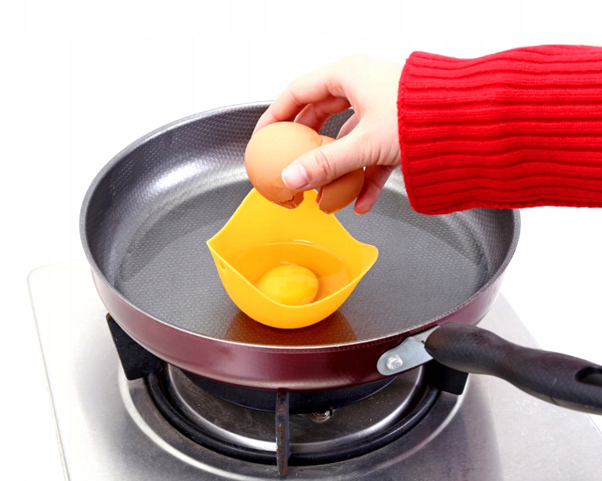 AG669A SILIKONOWE NACZYNIE DO GOTOWANIA JAJEK 4 SZ Materiał silikon