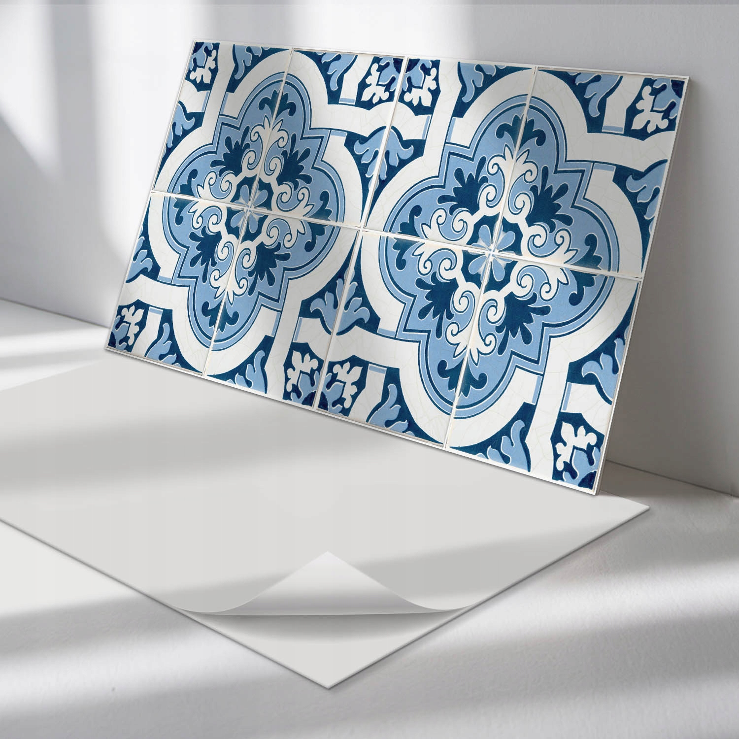 Sada samolepiacich Pvc panelov Vzor dlaždíc s ornamentami 6 ks 60x30 cm