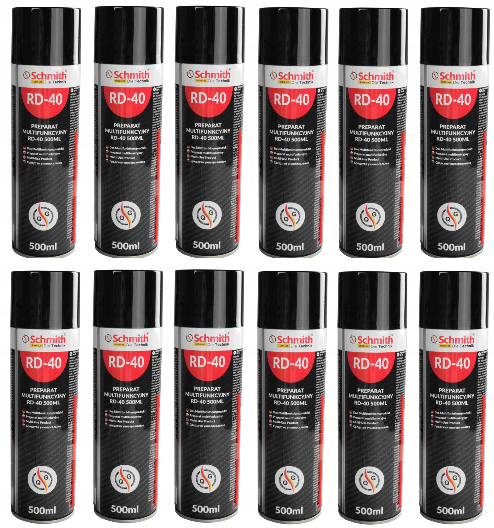 RD 40 ODRDZEWIACZ WIELOFUNKCYJNY 500ml 12 x 500ml