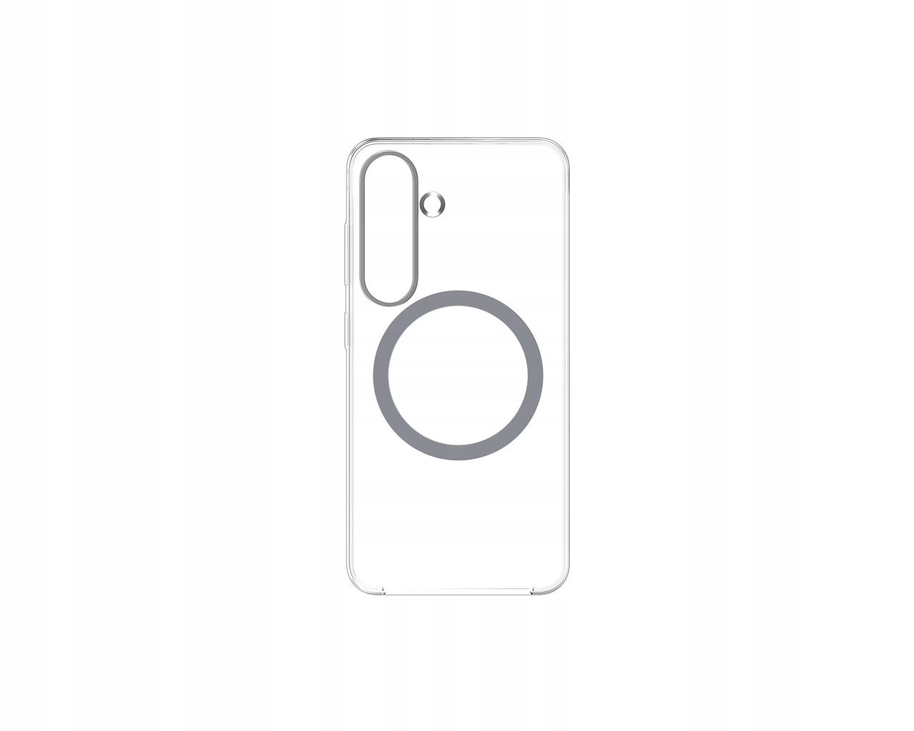 Samsung Przezroczysta osłona z uchwytem magnetycznym do Galaxy S25 Transparent