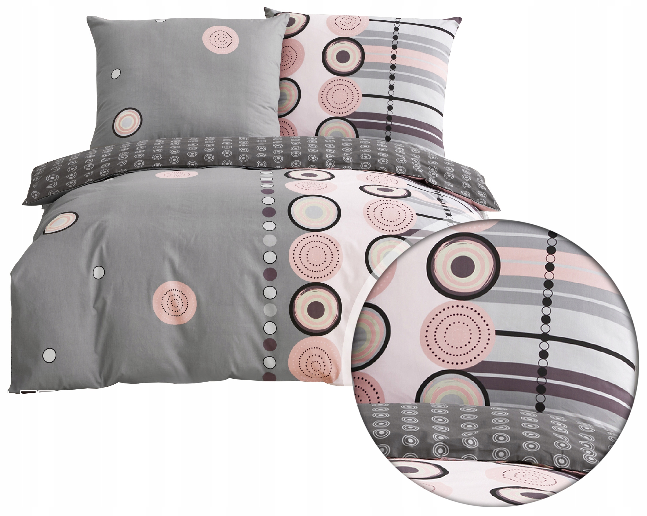 Pościel 160x200 satyna bawełniana Elway 8062 100% Bawełna Nowe