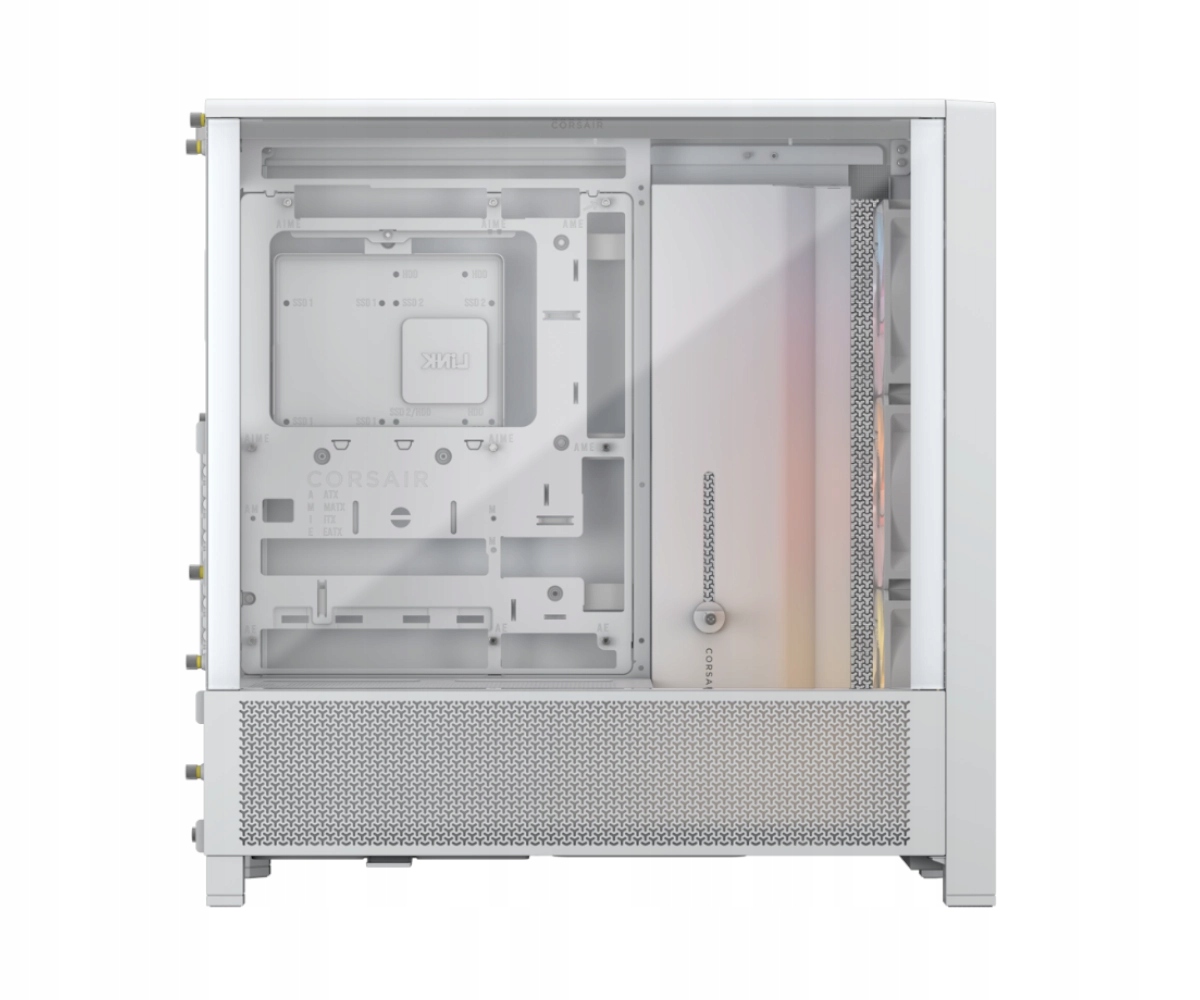 Corsair FRAME 4000D RS ARGB Mid-Tower, White — 6