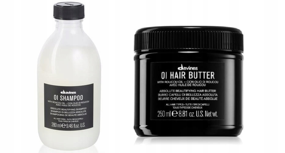 Davines Oi sada: Šampon 280 ml Výživné máslo Oi 250 ml