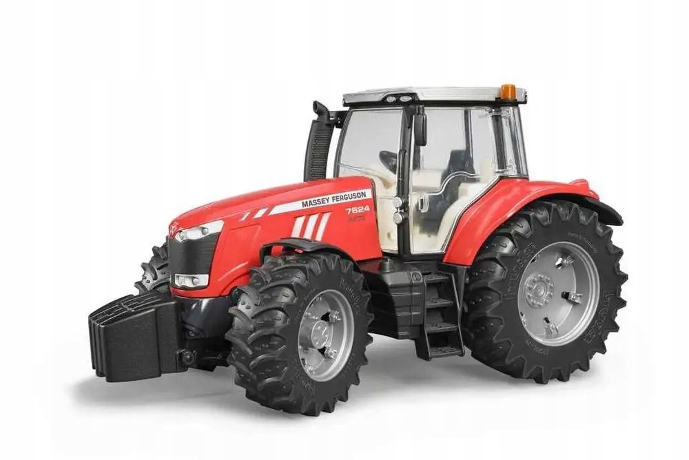 Traktor ZABAWKA Massey Ferguson dla Chłopców SUPER Materiał plastik inny