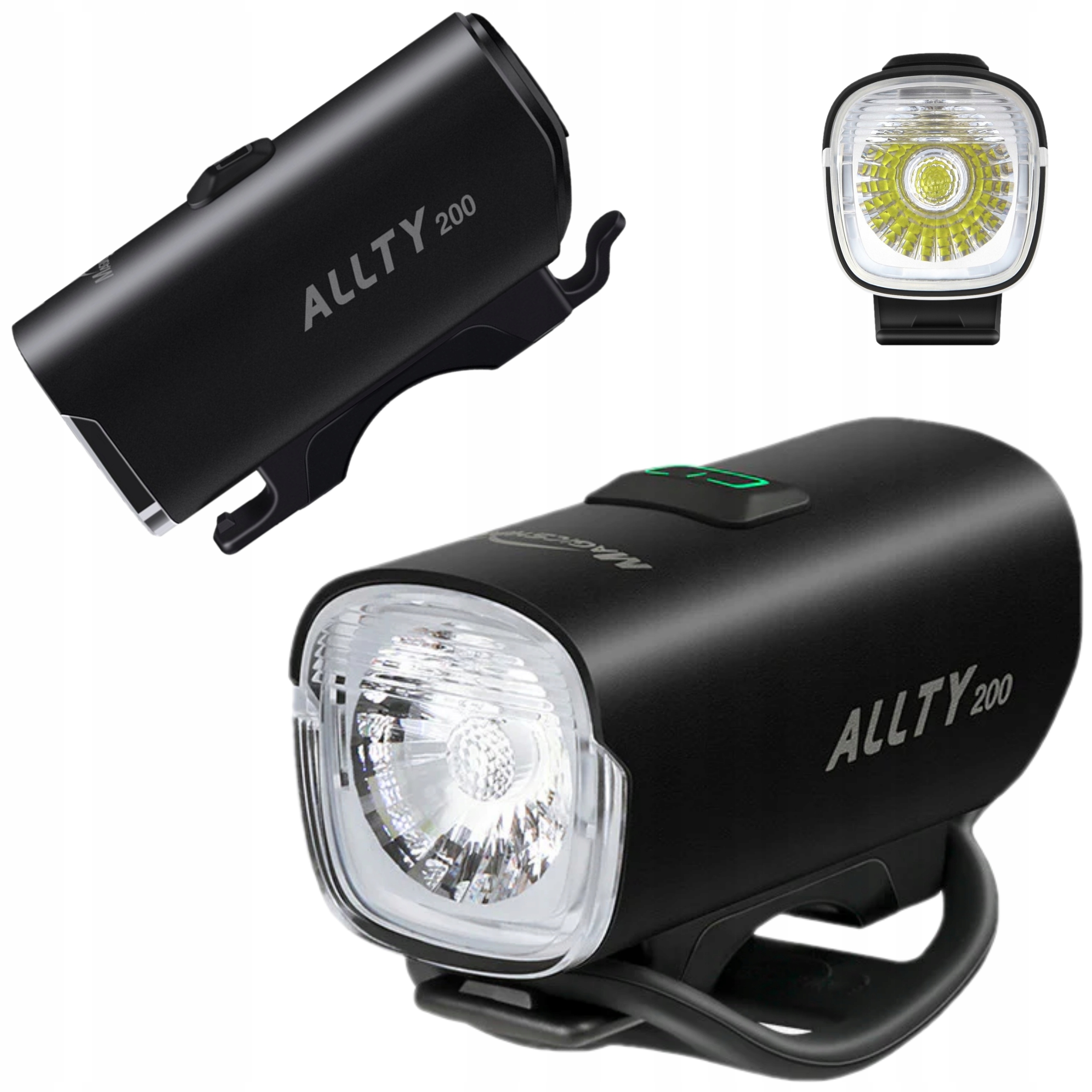 Přední světlo na kolo Magicshine Allty 200 Oled Potkávací světlo IPX6